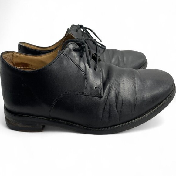 Cole Haan Black Oxford Lace Up Leather Dress Shoes Men's 10.5 M - Picture 7 of 15